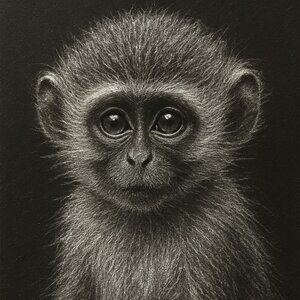 Charcoal Monkey